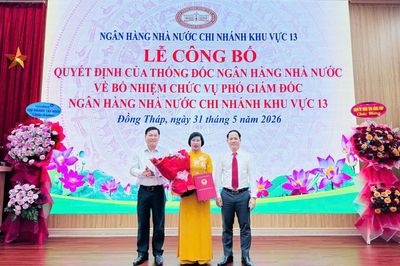 Bổ nhiệm bà Bùi Thị Thúy Hằng giữ chức Phó Giám đốc NHNN Khu vực 13