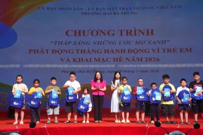 Phường Hai Bà Trưng phát động Tháng hành động vì trẻ em năm 2026