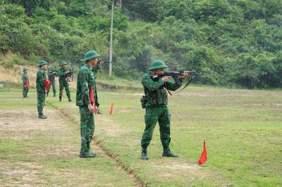 Bộ đội Biên phòng hoàn thành kiểm tra '3 tiếng nổ' cho chiến sĩ mới