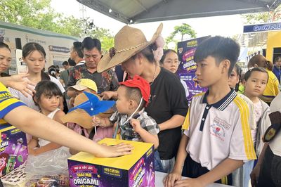 Hàng nghìn trẻ em tham gia 'Lễ hội mùa hè - Chơi để học'
