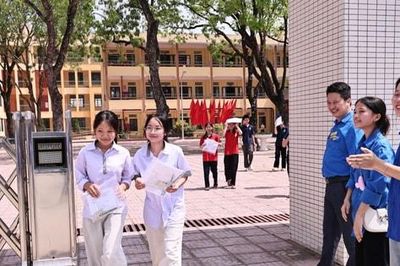 Hơn 1.200 thí sinh tại Ứng Thiên, Hòa Xá hoàn thành kỳ thi vào lớp 10 an toàn, nghiêm túc