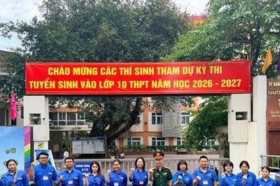 Tuổi trẻ phường Ngọc Hà đồng hành cùng sĩ tử thi vào lớp 10