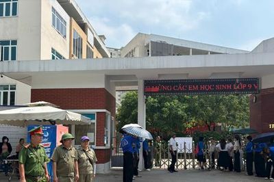 Công an cơ sở chủ động, giữ an toàn tuyệt đối Kỳ thi tuyển sinh vào lớp 10