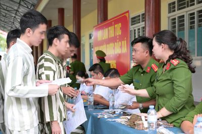 Đặc xá cho 169 phạm nhân tại Trại giam Long Hòa ở Tây Ninh