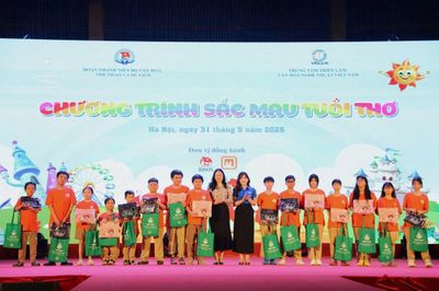 'Sắc màu tuổi thơ': Hoạt động văn hóa, giải trí bổ ích cho các em nhỏ dịp 1.6