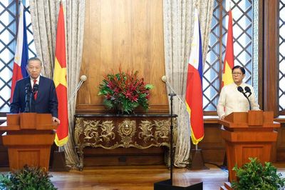 Tổng Bí thư, Chủ tịch nước Tô Lâm và Tổng thống Philippines gặp gỡ báo chí