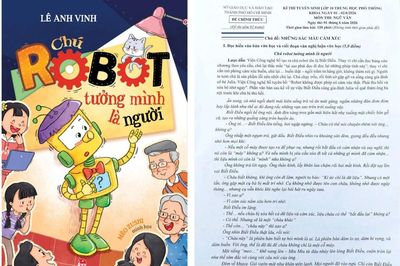 'Chú robot tưởng mình là người' của GS-TS Lê Anh Vinh: Niềm vui nối dài từ Giải Dế Mèn đến đề thi Văn