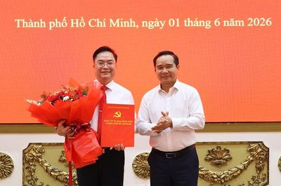 Ông Hoàng Vũ Thảnh được chỉ định giữ chức Bí thư Đảng ủy Sở Tài chính