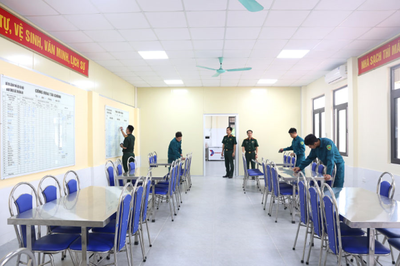 Thuận An tiên phong chuẩn hóa doanh trại quân sự cấp xã