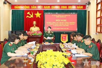 Sơ kết công tác thi đua khen thưởng và Phong trào Thi đua Quyết thắng 6 tháng đầu năm