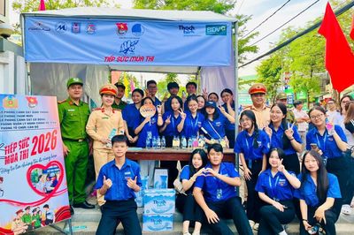 Công an Quảng Ngãi đồng hành, tiếp sức thí sinh trong kỳ thi vào lớp 10
