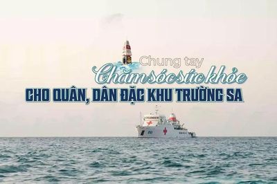 Chung tay chăm sóc sức khỏe quân – dân đặc khu Trường Sa
