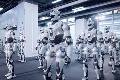 [GALLERY] Trung Quốc tăng tốc robot, 15 phút xuất xưởng 1 máy