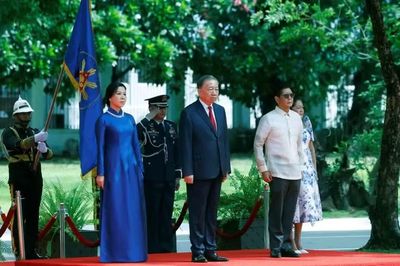 Lễ đón Tổng Bí thư, Chủ tịch nước Tô Lâm và Phu nhân tại Philippines