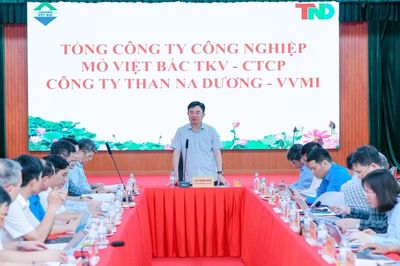 Chủ tịch HĐTV TKV Ngô Hoàng Ngân chỉ đạo đẩy nhanh tiến độ Nhà máy Nhiệt điện Na Dương II