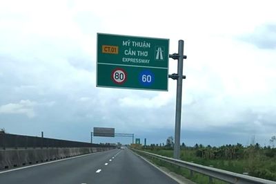 Cao tốc Mỹ Thuận - Cần Thơ chạy tối đa 80km/h