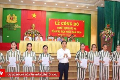 Ninh Bình: Công bố Quyết định đặc xá của Chủ tịch nước năm 2026