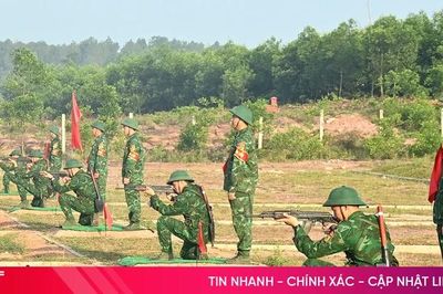 95 chiến sĩ mới BĐBP Hà Tĩnh hoàn thành kiểm tra '3 tiếng nổ'