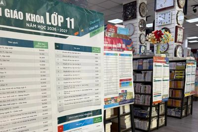 NXB Giáo dục Việt Nam công bố bảng giá sách giáo khoa từ lớp 1 đến lớp 12