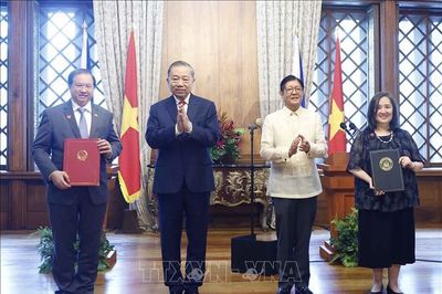 Việt Nam - Philippines nâng cấp quan hệ Đối tác chiến lược tăng cường