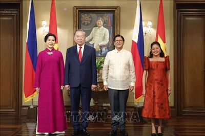 Chiêu đãi chào mừng Tổng Bí thư, Chủ tịch nước Tô Lâm và Phu nhân thăm cấp Nhà nước tới Philippines