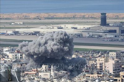 Israel nối lại không kích thủ đô Beirut của Liban