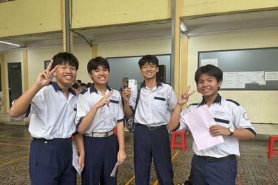 Ngày thi đầu tiên vào lớp 10 TP Hồ Chí Minh: Hai thí sinh vi phạm quy chế, một số sự cố được xử lý kịp thời