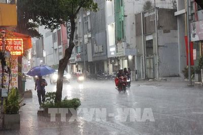 Khánh Hòa, Lâm Đồng và Nam Bộ cục bộ có nơi mưa trên 100mm