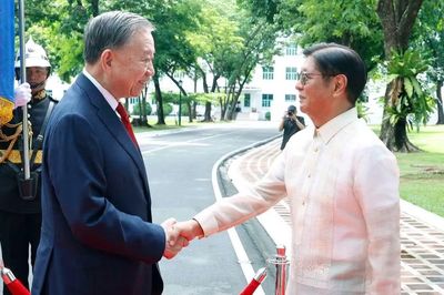 Lễ đón Tổng Bí thư, Chủ tịch nước Tô Lâm thăm cấp Nhà nước Philippines