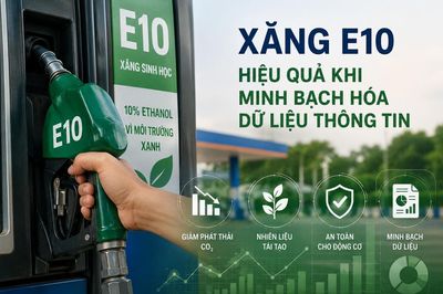 Sử dụng xăng E10 không gây hại cho động cơ