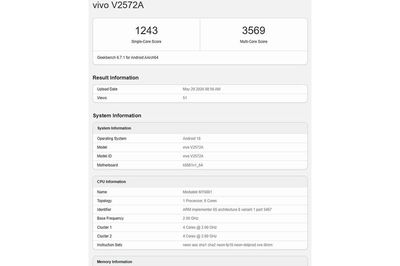 Chip Dimensity 7500 lộ điểm Geekbench: Bước tiến mới cho smartphone tầm trung