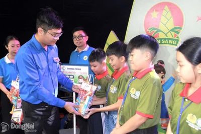 59 thiếu nhi tham gia chương trình Em làm chiến sĩ công an nhân dân