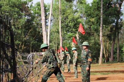 '3 tiếng nổ' tôi luyện bản lĩnh chiến sĩ mới