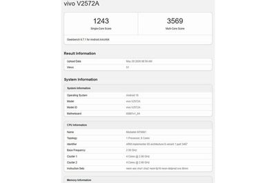 Hiệu năng chip Dimensity 7500 lộ diện qua Geekbench: Bước tiến mới cho smartphone tầm trung