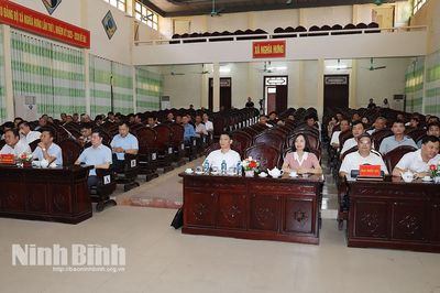 Các Tổ đại biểu HĐND tỉnh tiếp xúc cử tri trước Kỳ họp thường lệ giữa năm 2026