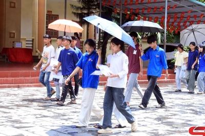Thí sinh Sơn La hoàn thành ngày thi đầu tiên vào lớp 10
