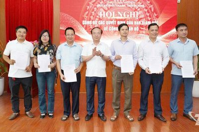 Báo và Phát thanh, Truyền hình Thái Nguyên bổ nhiệm lãnh đạo các phòng chuyên môn, đơn vị trực thuộc