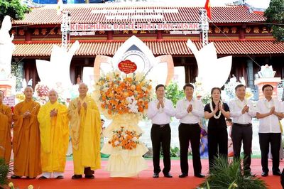 Thái Nguyên: Ban Trị sự GHPGVN tỉnh tổ chức Đại lễ Phật đản tại chùa Phù Liễn