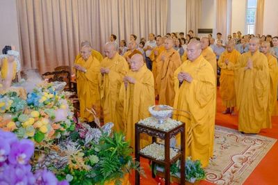 Chùa Minh Đạo (P.Nhiêu Lộc, TP.HCM) trang nghiêm kính mừng Đại lễ Phật đản Phật lịch 2570