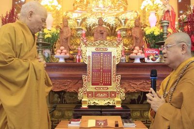 Phật giáo liên xã 18 thôn Vườn trầu (TP.HCM) tác pháp An cư kiết hạ Phật lịch 2570