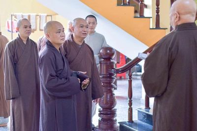 Giới tử Đại giới đàn Thanh Kiểm nhập chúng tòng An cư kiết hạ tại Việt Nam Quốc Tự