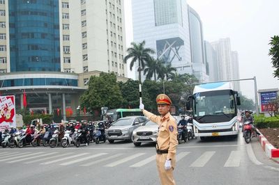 Hà Nội: Phân luồng giao thông phục vụ Đại hội Công đoàn Việt Nam lần thứ XIV