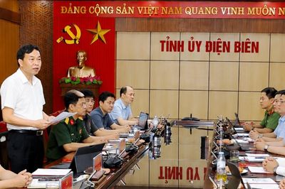 Thường trực Tỉnh ủy Điên Biên làm việc với Tổ giám sát cơ quan Ủy ban kiểm tra Trung ương