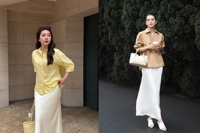 Chân váy lụa đang trở lại 'gây sốt' hè 2026