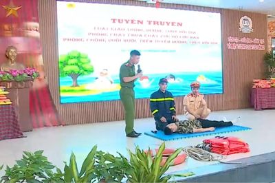 Phường Hồng Hà: Tuyên truyền phòng, chống đuối nước cho học sinh