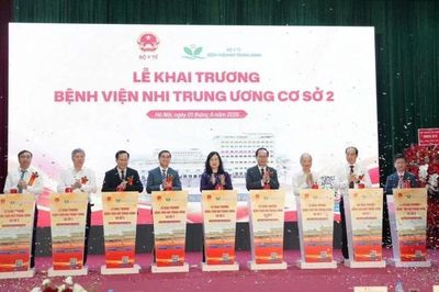 Bệnh viện Nhi Trung ương cơ sở 2 chính thức đi vào hoạt động