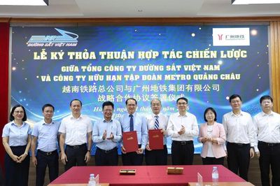 Đường sắt Việt Nam và Metro Quảng Châu hợp tác, mở cơ hội phát triển đường sắt đô thị
