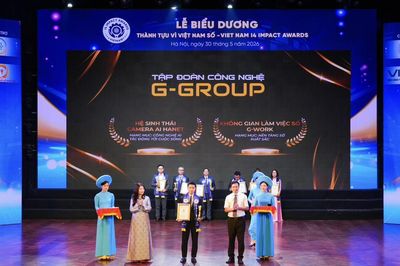 Từ Sao Khuê đến I4 Impact Award: Công nghệ G-Group khẳng định giá trị từ tác động thực tiễn