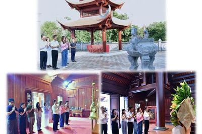 Dâng hương tri ân tại các di tích lịch sử ở Điện Biên