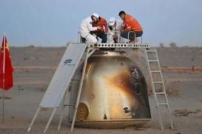 Phi hành đoàn tàu vũ trụ Thần Châu-21 của Trung Quốc trở về Trái Đất an toàn